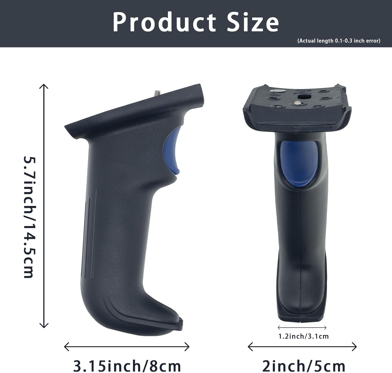 CK3 Trigger Handle with Screw for Intermec CK3 CK3R CK3X CK65 Handheld Barcode Scanner Mobile Computer,Stable Sensitive Grip (P/N:203-879-003)