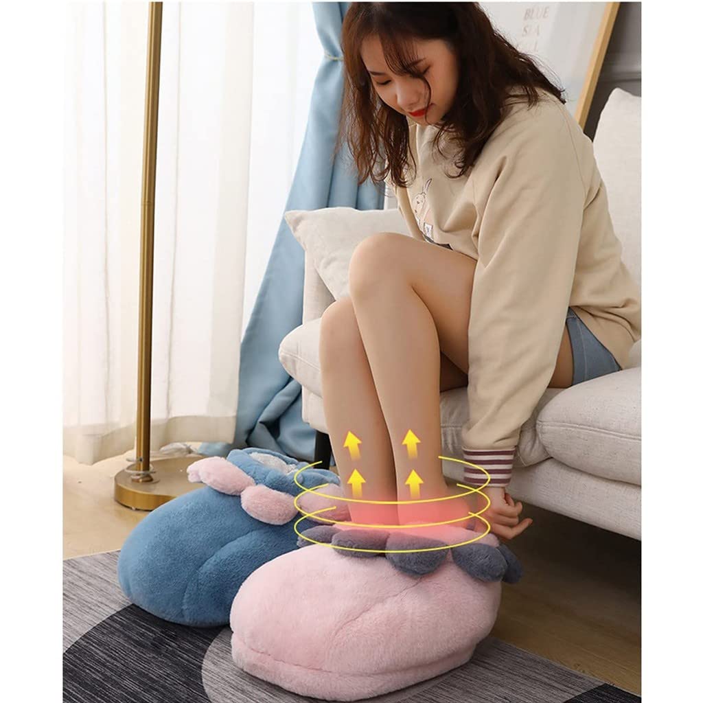 Chaussures Chauffantes Électriques, USB Chauffe-Pieds, Chauffe-Pieds Électrique, Électrique Chauffage Pantoufles, Chancelière Chauffante pour Le Bureau À Domicile A