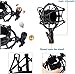 Etubby 47-53mm AT2020 Microphone Shock Mount with Metal Screw Adapter, Adjustable Anti Vibration High Isolation Metal Mic Mount Holder Clip for Diameter of 47-53mm Microphone