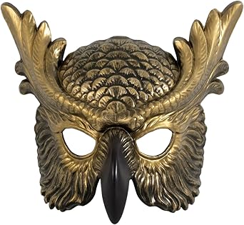 Bird Animal Owl Mask Halloween Mask Costume Adult Full Face Mask Crow Eagle Cosplay Mask for Masquerade Party