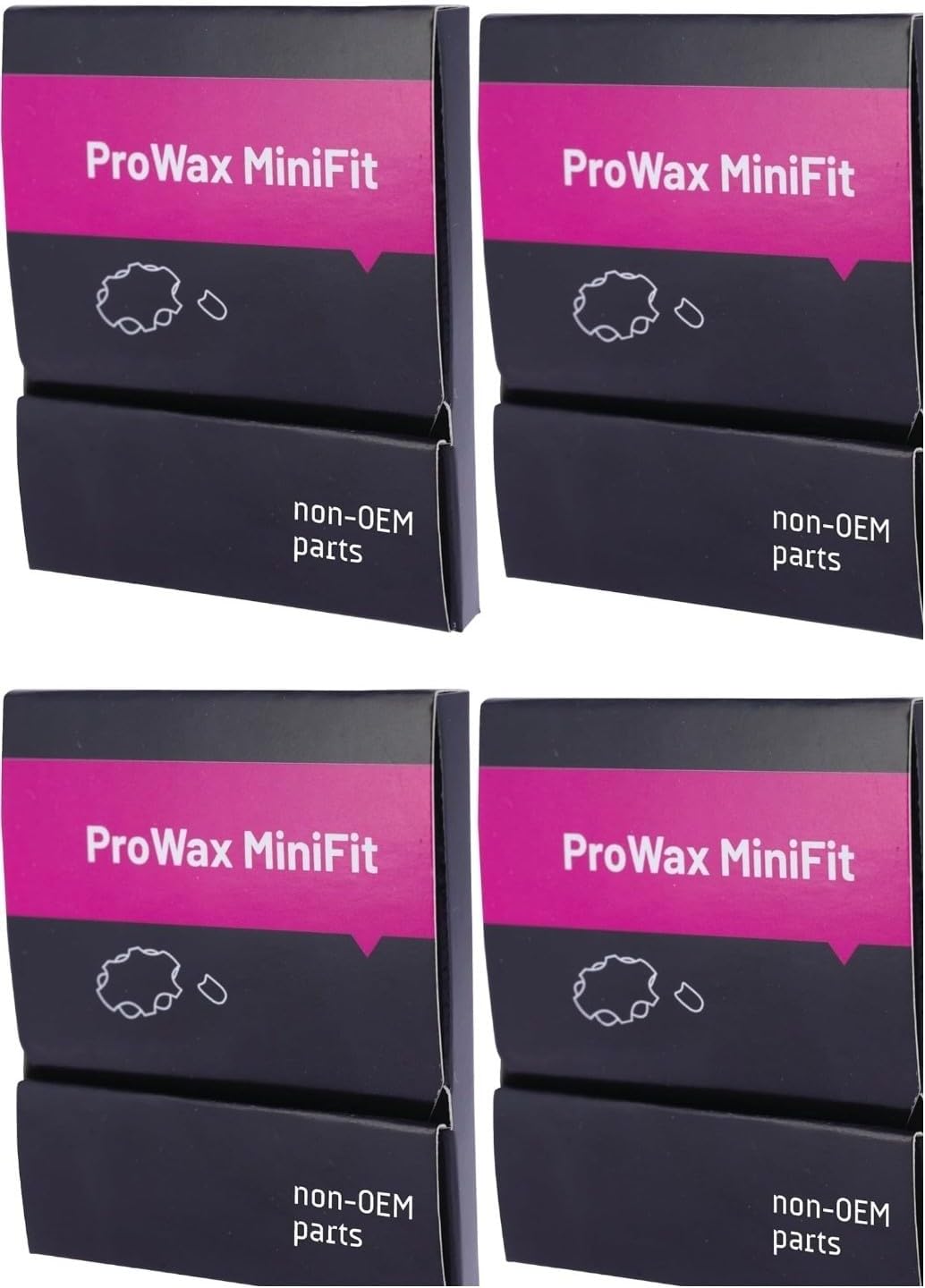 Oticon Prowax Minifit Hearing Aid Wax Guards, Replacement Filters (6 Pack/36 Pcs)