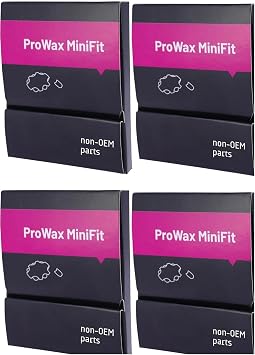 Oticon Prowax Minifit Hearing Aid Wax Guards, Replacement Filters 4 Pack/24 Pcs