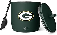 Simple Modern NFL Green Bay Packers Rocks Ice Bucket with Lid & Scoop | 100oz Stainless Steel Vacuum Insulated for Parties