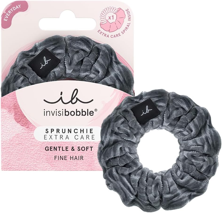 Invisibobble - SPRUNCHIE EXTRA CARE Soft as Silk - Kadife Kumaş Kaplı Saç tokası