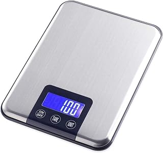 Balance électronique de haute précision en acier inoxydable avec écran LCD HD pour les usines de vente au détail, magasin, cuisine, restaurant (taille : 10 kg/1 g) 921 (taille : 15 kg/1 g)