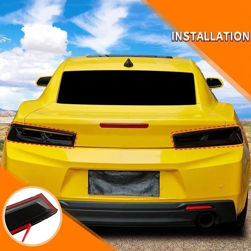 Boîtier feu arrière pour Camaro 2016-2018 : finition carbone premium - 4