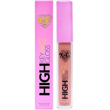 KimChiChic Beauty High Key Gloss, High-Shine Lip Gloss, Non-Sticky Lipgloss