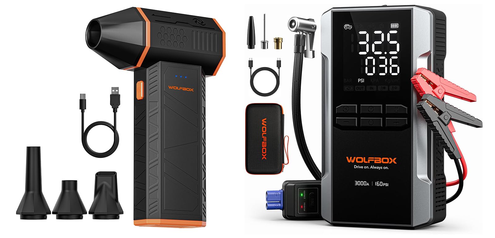 Amazon.com: WOLFBOX MF50 Electric Air Duster-110000RPM Super Power