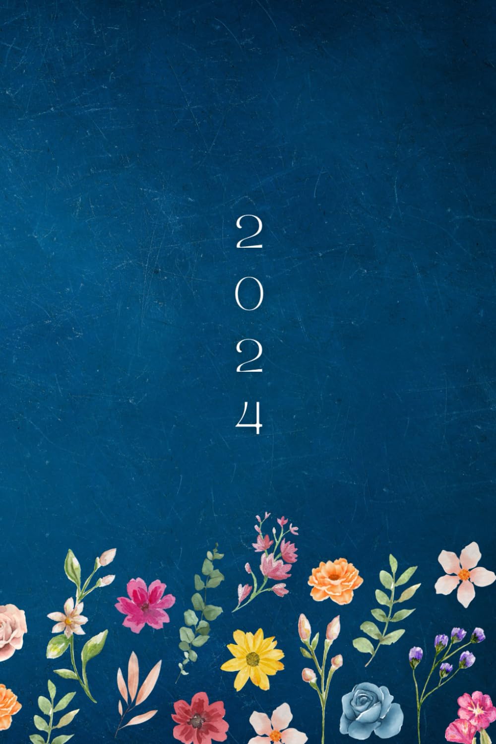 2024 Compact Planner One Page Per Day Organizer Minimalist Journal