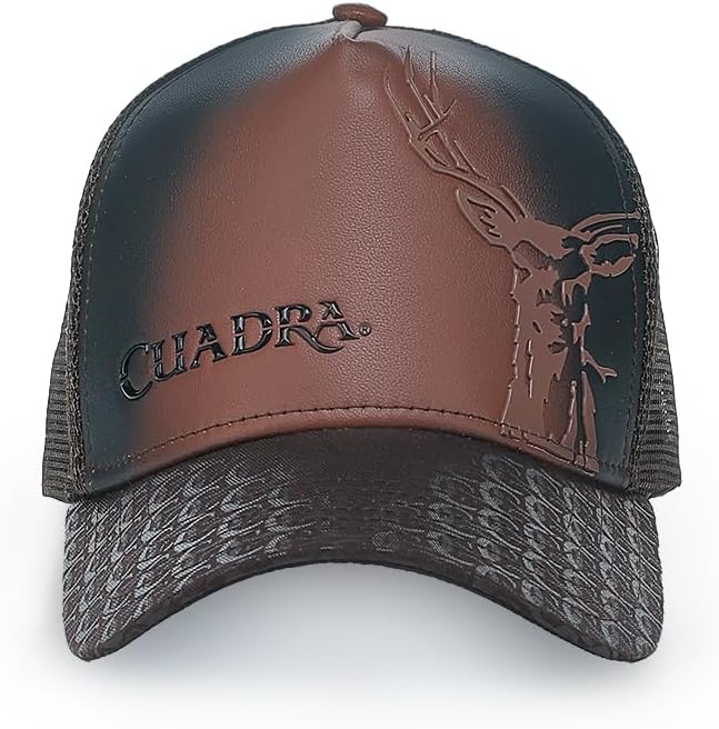 Cuadra Men's Leather Casual Caps Genuine Bovine
