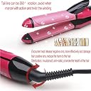 SKYUNION 2 in 1 Hair Straightener and Curler(Straightener&curler for women & men) gallery image