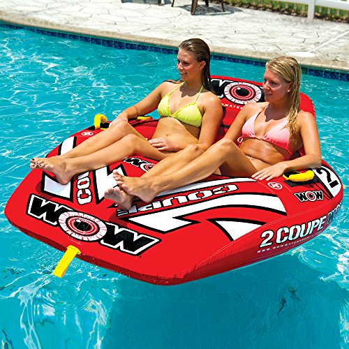Wow World Of Watersports Coupe Cockpit 1 Or 2 Person Inflatable Towable Cockpit Tube For Boating, 15-1030 #TOP4