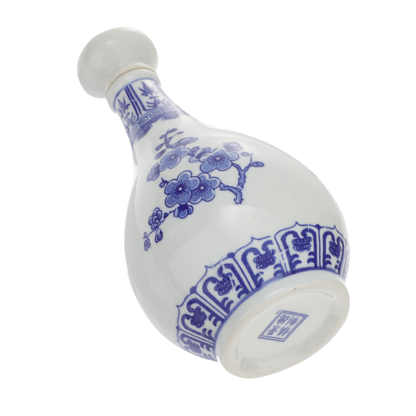 Pot à vin céramique conservation bouteille étanche décor artisanal Jingdezhen