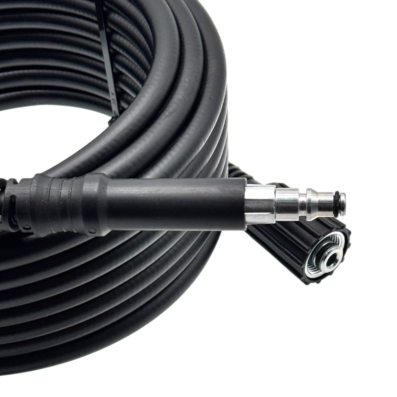 M&M Smartek tubo alta pressione 40 m M22 IG, 160 bar, per Black & Decker | Tubo rinforzato alta pressione con protezione antipiega; controllare raccordi, pressione, temperatura e apparecchio.