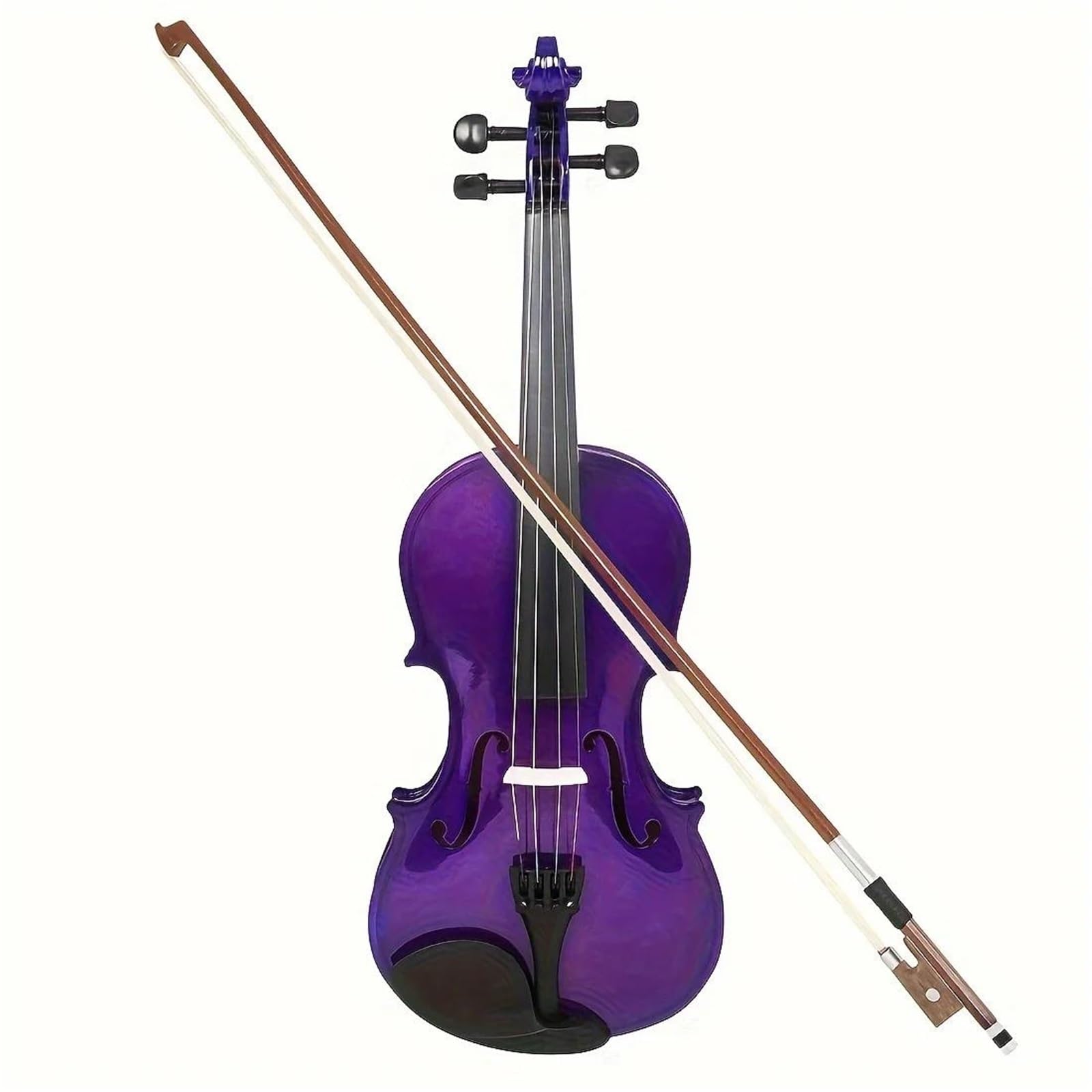 Violini Professionali Violino Acustico In Legno Massello Di Colore Viola Include Custodia Archetto E Accessori