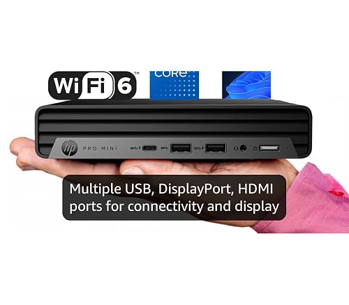 Amazon.com: HP 2025 Pro G9 Mini Desktop Computer, Intel i3-13100T