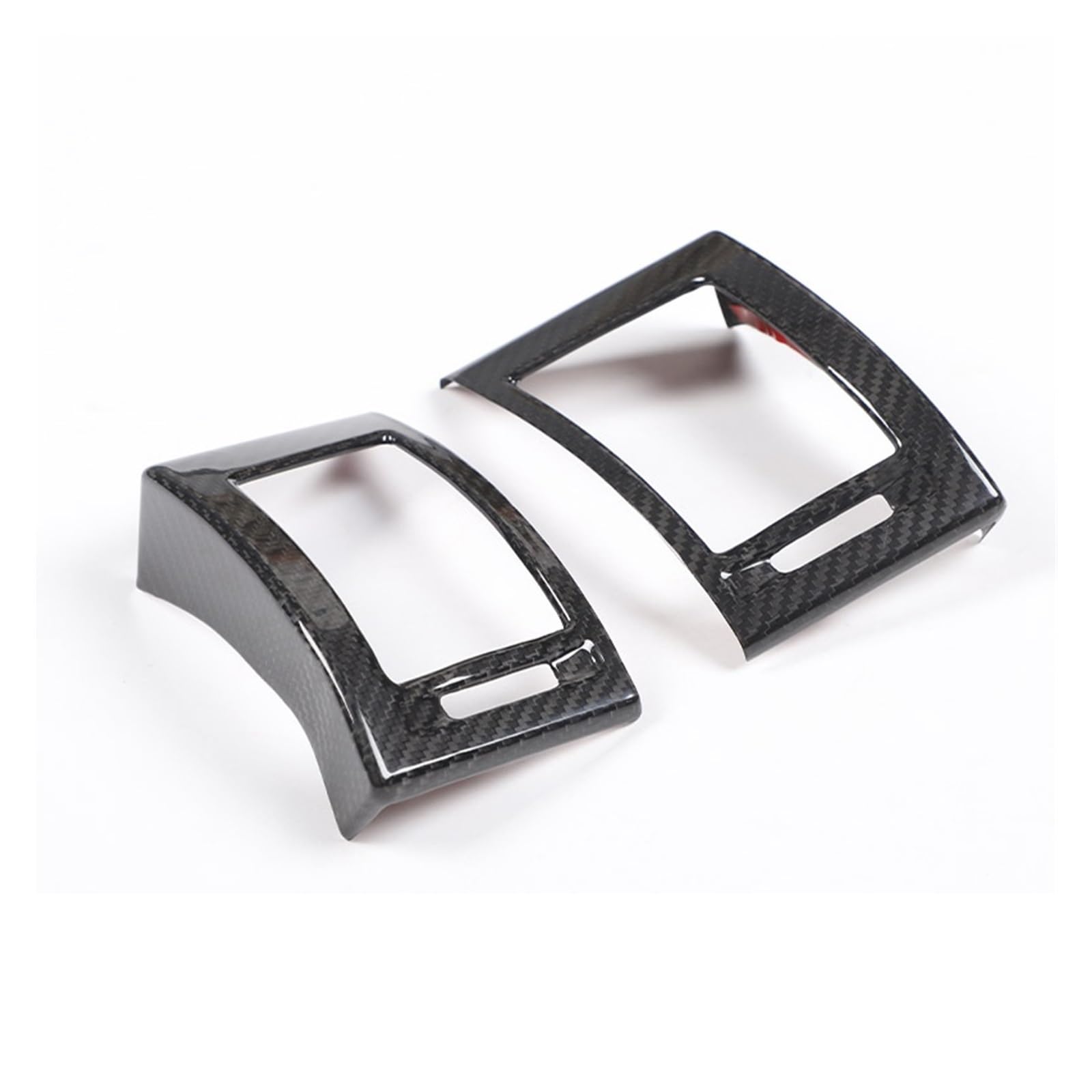 Cover Trim Car Interior for Jaguar for F-Type 2013-2024 Center Console Side Air Outlet Frame Decorative Cover Sticker Car Accessories Accessories Cover Trim(Real Carbon Fiber)