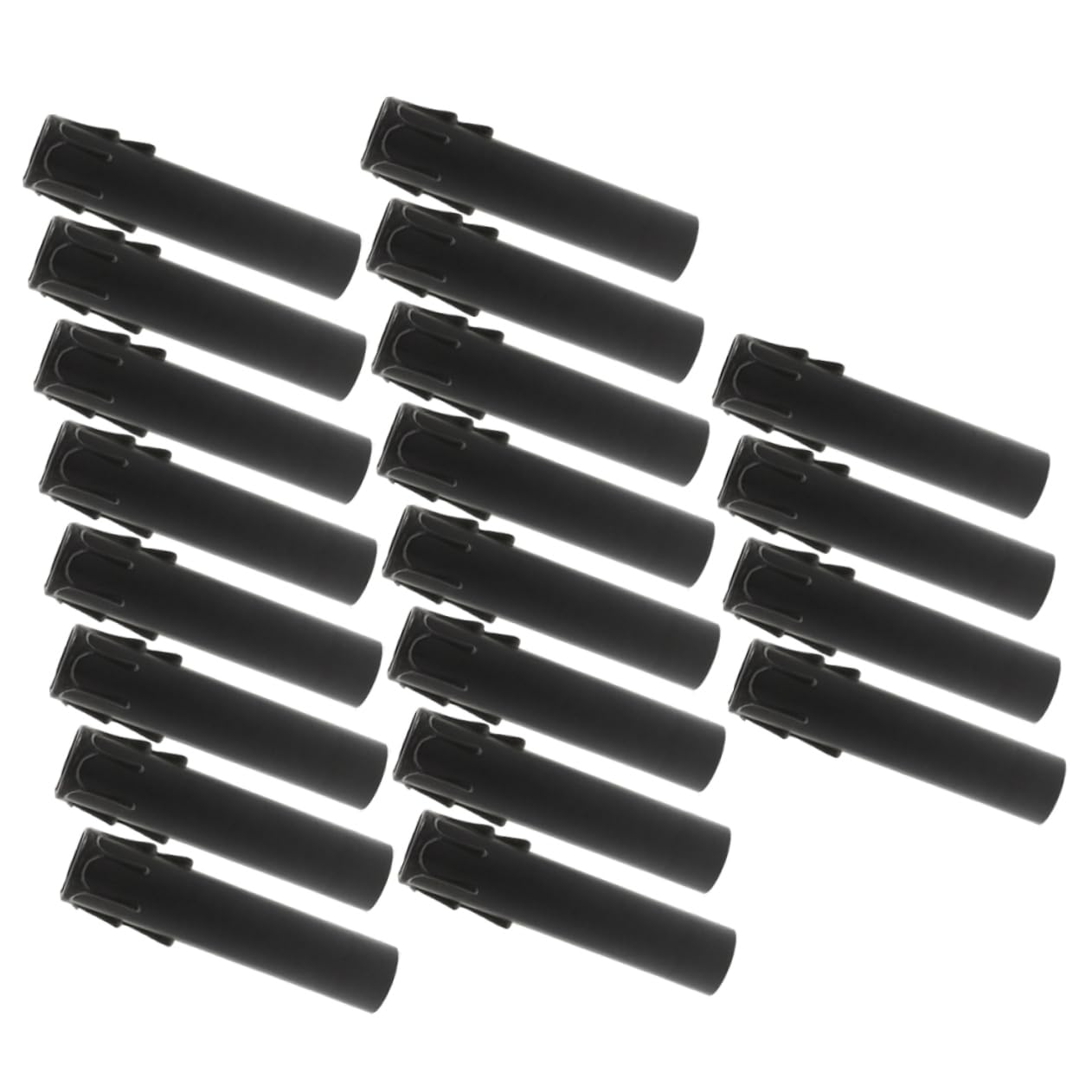 20pcs Teardrop Plastic Sleeve Socket Covers Candle Covers Sleeves Light Socket Cover Socket Holders Candle Drips Sleeves Chandelier Parts Candle Drip Sleeve Tubes Candle Sleeves