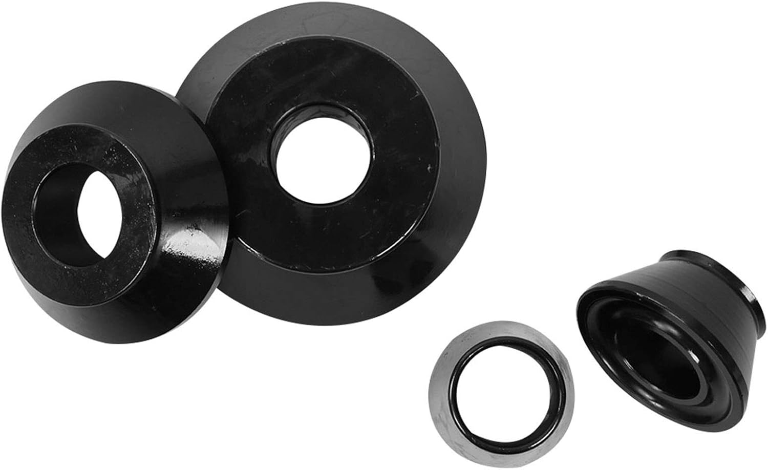 Yinhing 4 Pcs Tape Cone Wheel Balancer 40Mm Standard Shaft for Accuturn Coat Balancing Tools for Automotive Professionals Ideal for Tire Shop Use and Wheel Alignment Tasks