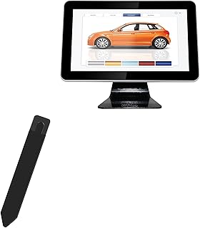 BoxWave Stylus Pouch Compatible with Displays2Go DGCTDSTCH15BK (15.6 in) - Stylus PortaPouch, Stylus Holder Carrier Portable Self-Adhesive for Displays2Go DGCTDSTCH15BK (15.6 in) - Jet Black