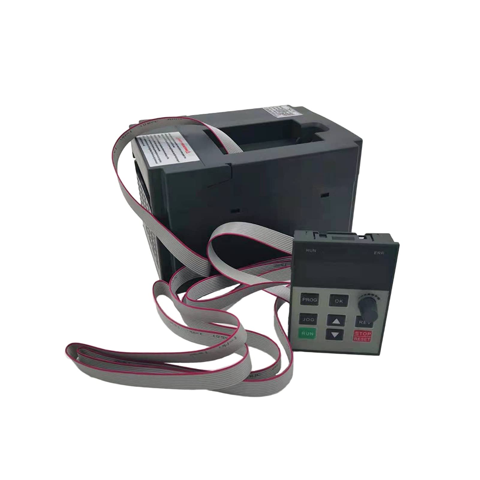 Entraînement à fréquence variable VFD Inverter 75 0W / 1.5KW / 2.2KW ZW-CT1 3P Convertisseur de sortie Convertisseur variable Inverter pour le contrôle de la vitesse du moteur de broche(2.2KW (black))