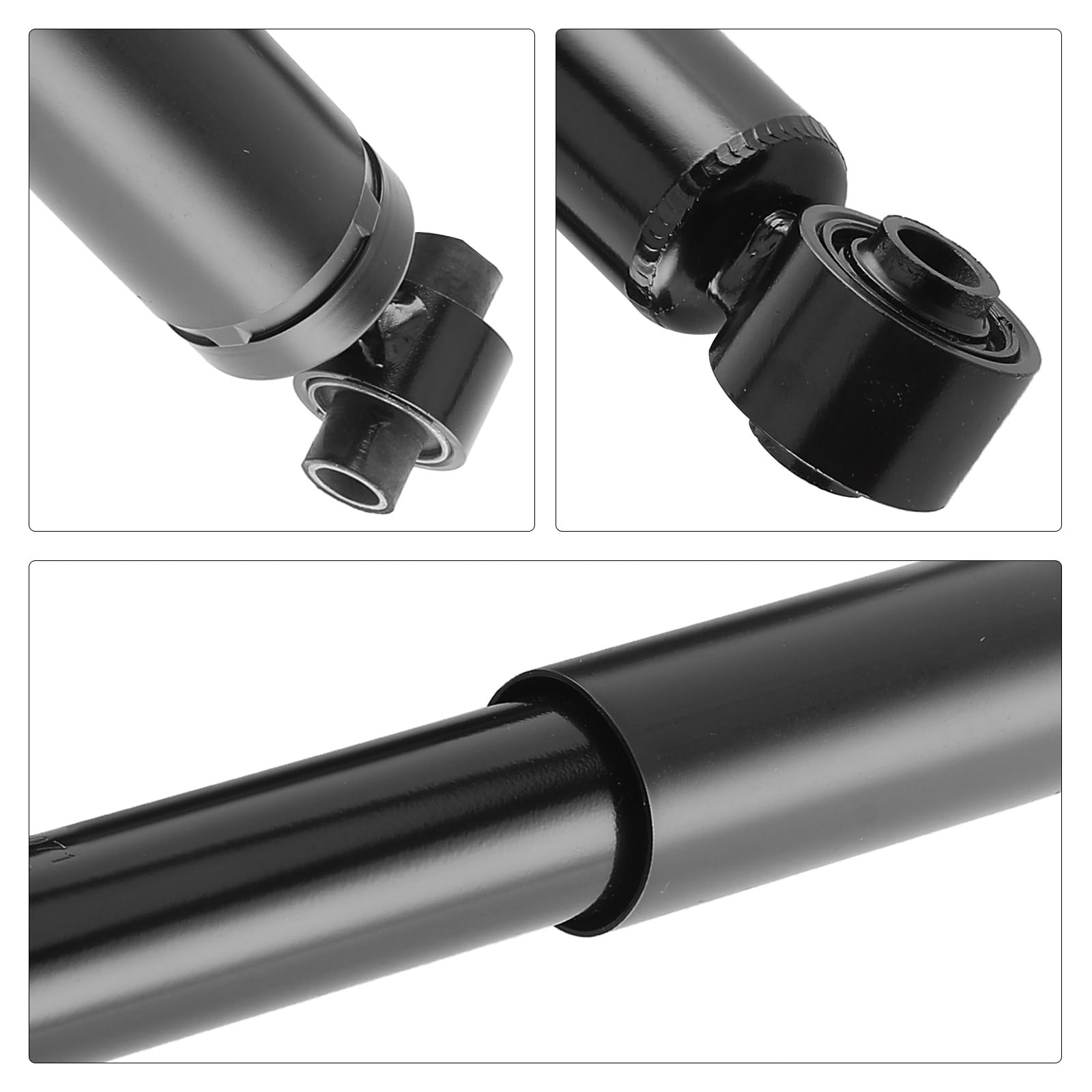 Frankberg 2 amortiguadores traseros izquierdos y derechos, presión de gas de 396 mm, compatible con Berlingo Multispace Partner Tepee Partner Kasten/MPV Replace# 5206RN, 5206RP