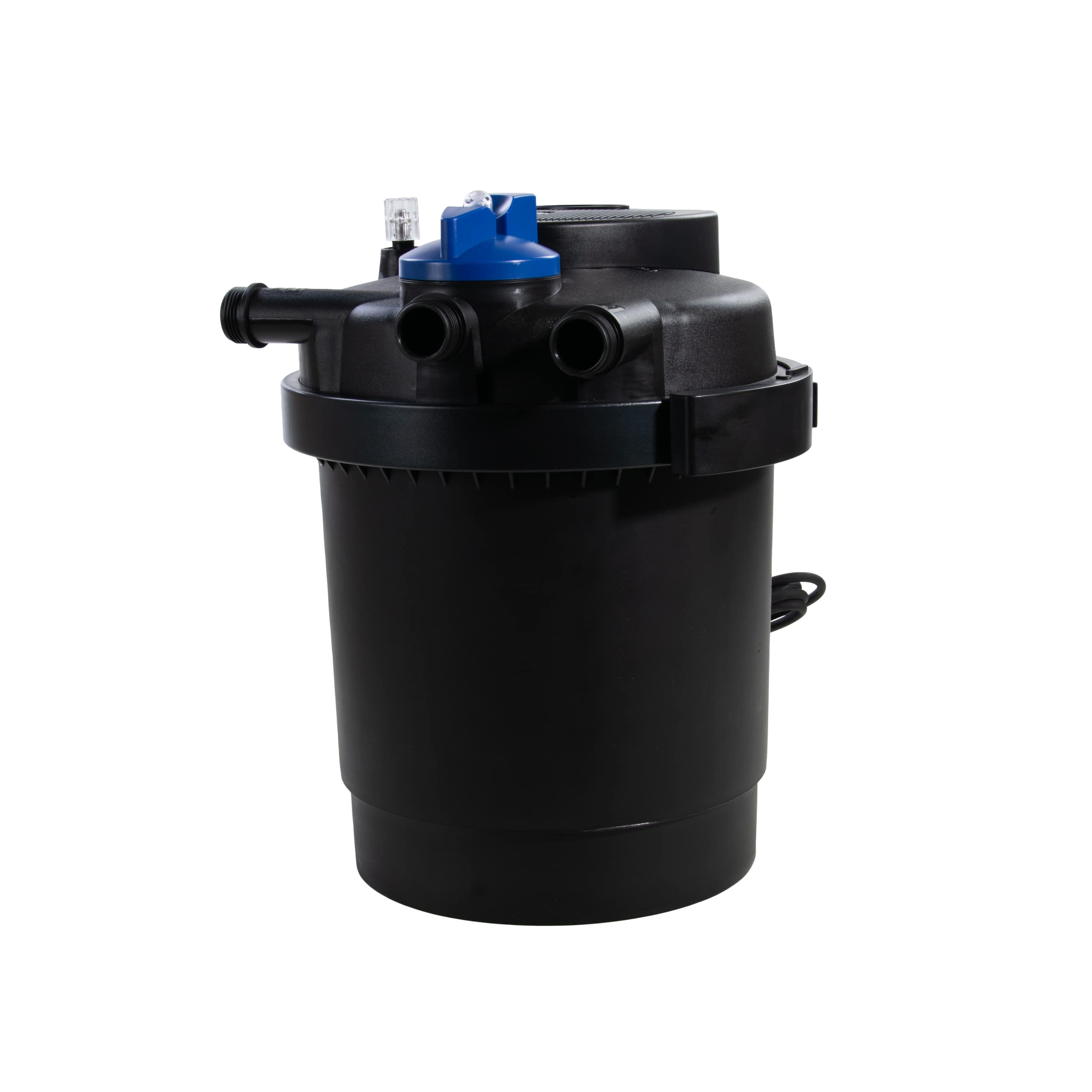 AquaForte Filtro a pressione GPF-2500 (11 Watt), potenza 11 Watt, tensione 230 V, frequenza 50 Hz, ingresso/uscita 19/25/33 mm, portata consigliata, adatto per laghetti decorativi fino a 6.000 litri