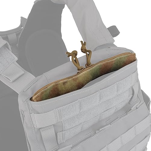 Miniatura 5 de Tactical AVS Transferred - Bolsa de inserción con cremallera bidireccional con panel de gancho y bucle compatible con Crye MBAV