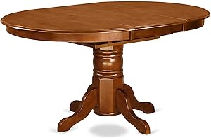 East West Furniture Avon Oval Kitchen Dining Table