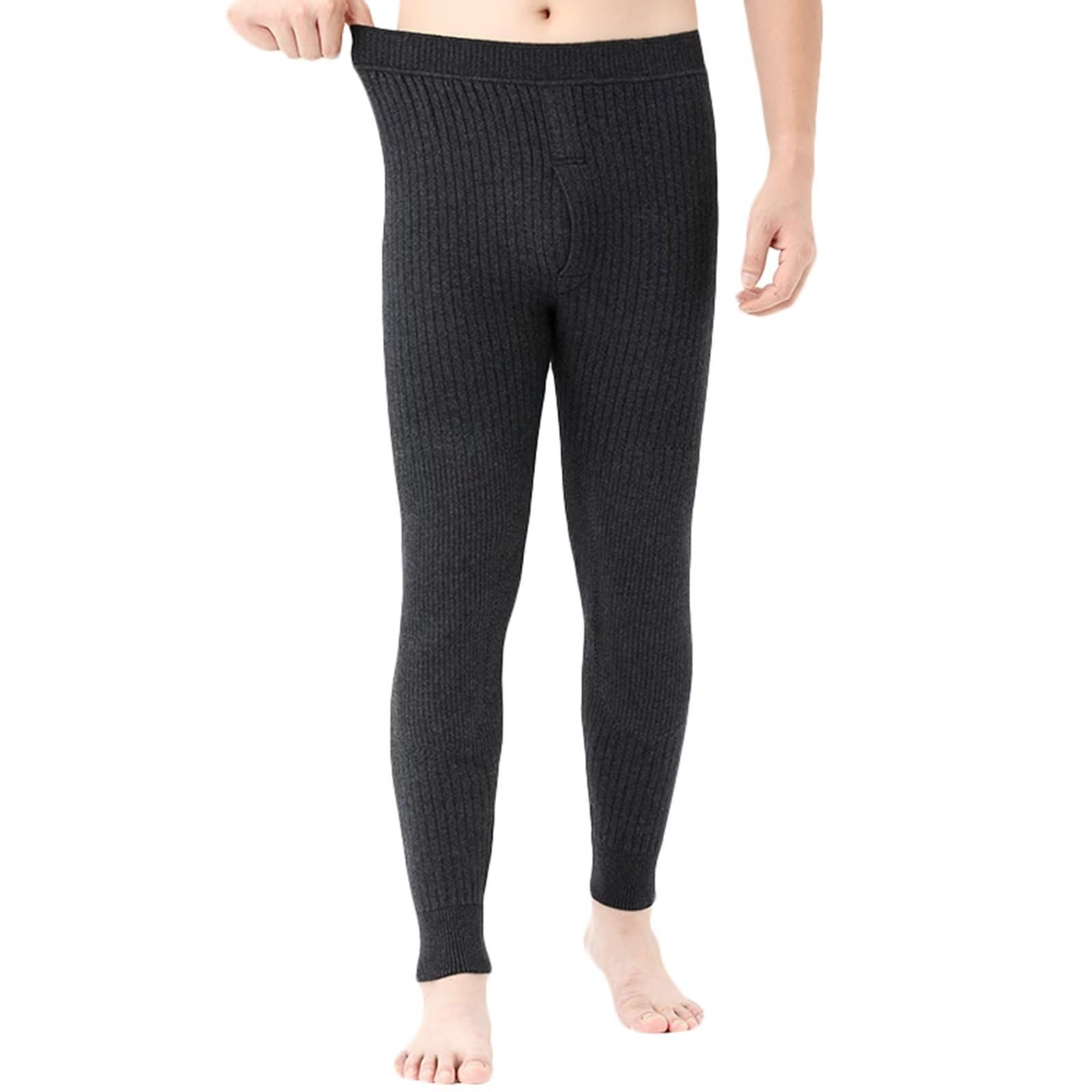 Hombres Ropa Interior térmica Pantalones Leggings térmicos Mujeres 100% Cachemira Pantalones Invierno Caminar Esquí Senderismo Caza Pantalones