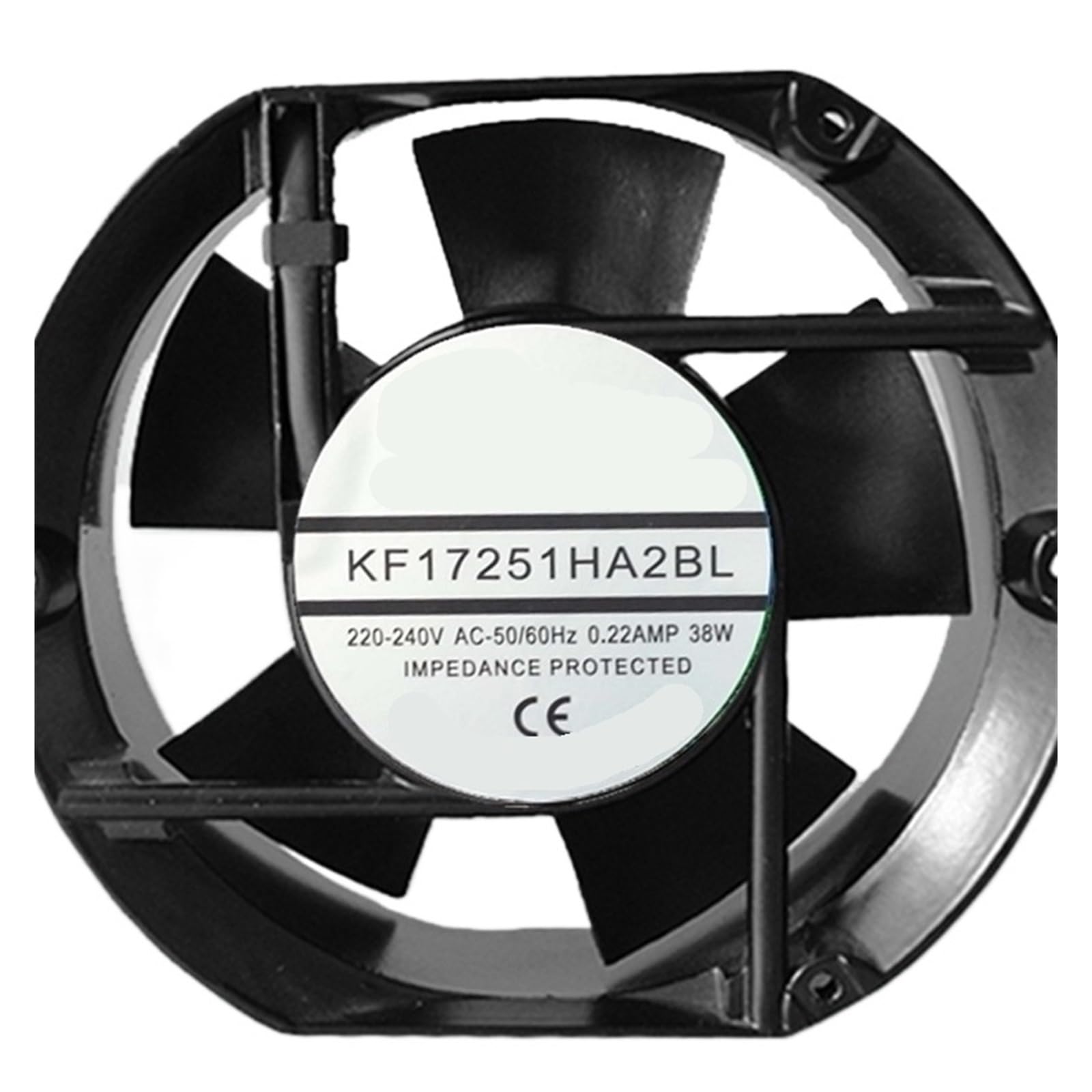 OKEWGHFL KF17251HA2BL 220-240V 0.22AMP 38W 17251 172 * 51mm COOLING FAN
