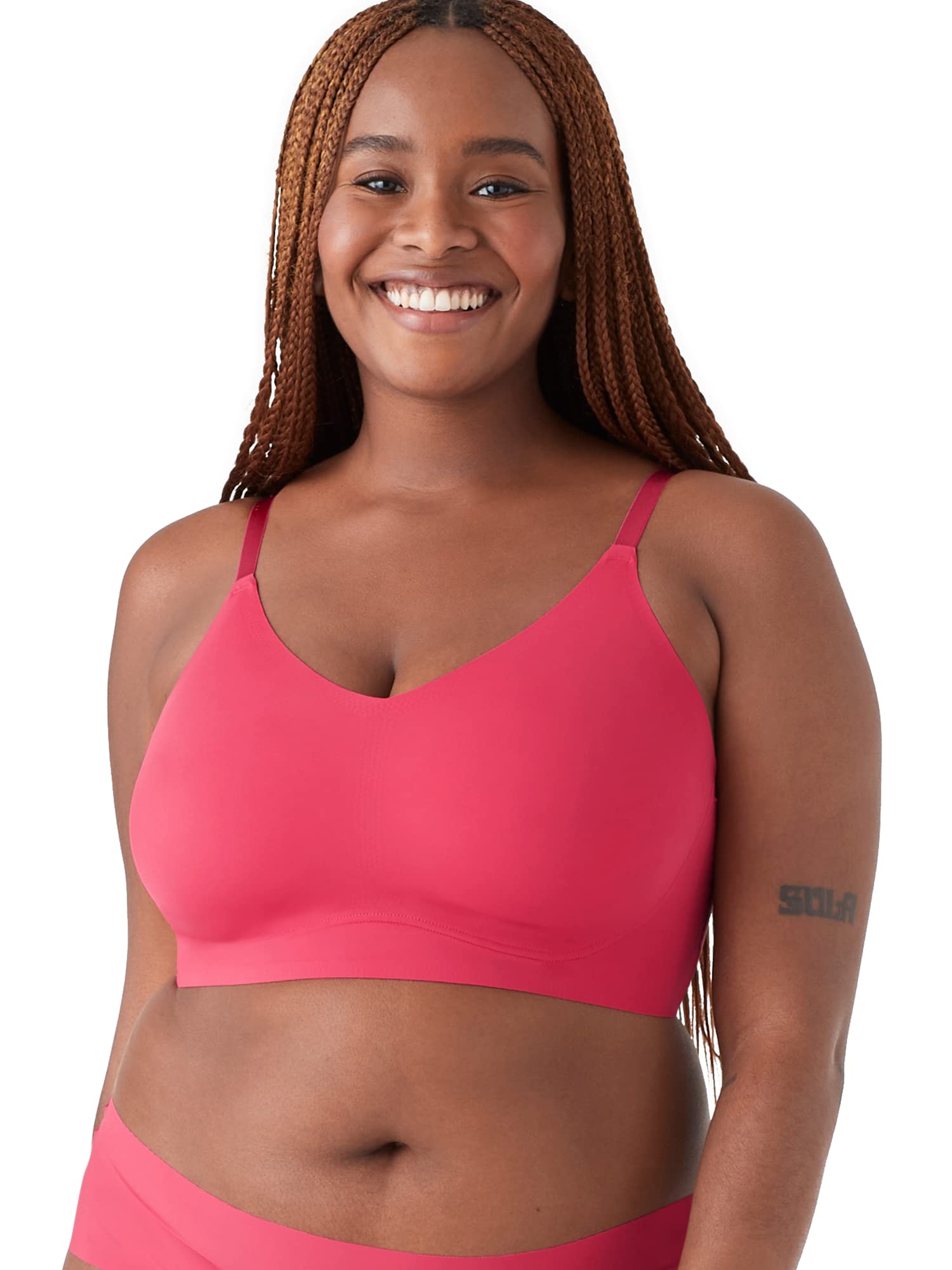 True & Co Women's True Body Lift Triangle Adjustable Strap Bra