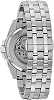 Bulova Men's Classic Sutton Reloj automático de 3 manecillas y 21 joyas, reserva de marcha de 42 horas, esfera esqueleto, manecillas luminosas, resistente al agua 100M, 43mm 5