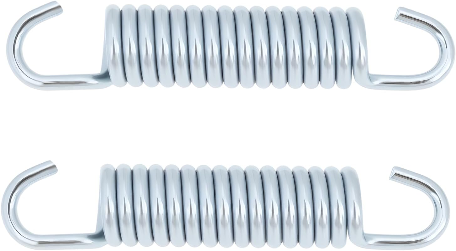 SING F LTD 2pcs Center Stand Double Spring 85x16mm Compatible with Peugeot Speedfight 1 2 50cc