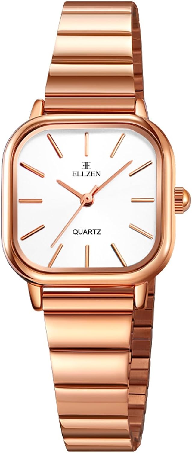 Gold Watches for Women with Small Vintage Bracelet,