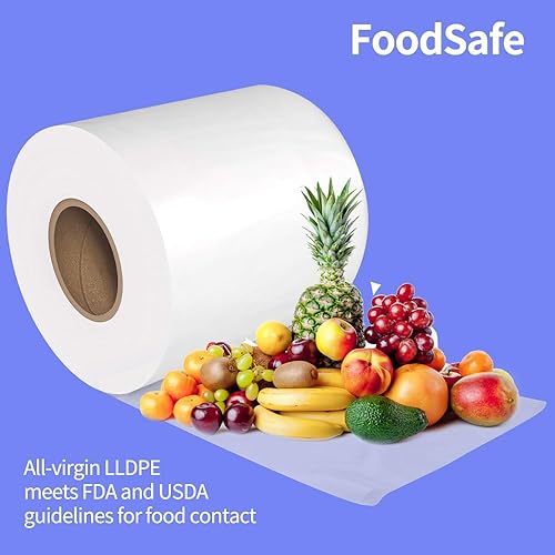 Miniatura 4 de Ghims Rollo de tubo de polietileno, bolsas planas de tubo de polietileno, polietileno de grado alimenticio, solución de embalaje de bolsas de