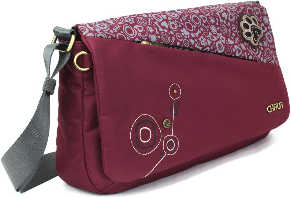 CHALA CV-Envoy Messenger Bag - Women RFID Crossbody Messenger Bag with Adjustable Strap -