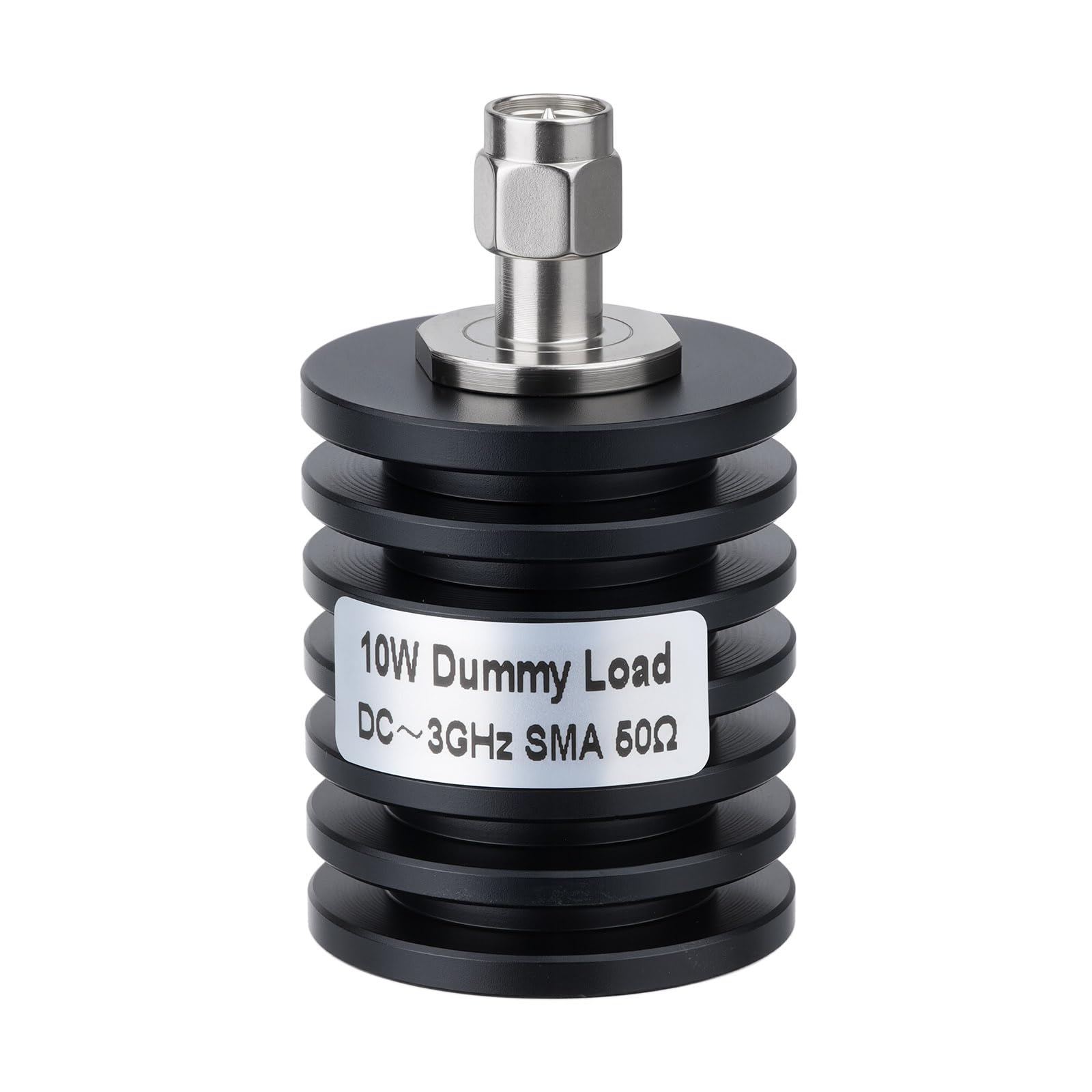 Bingfu Carga de Terminación de RF 10 W Coaxial 50 Ω CC-3 GHz SMA Macho ≤1,2 VSWR