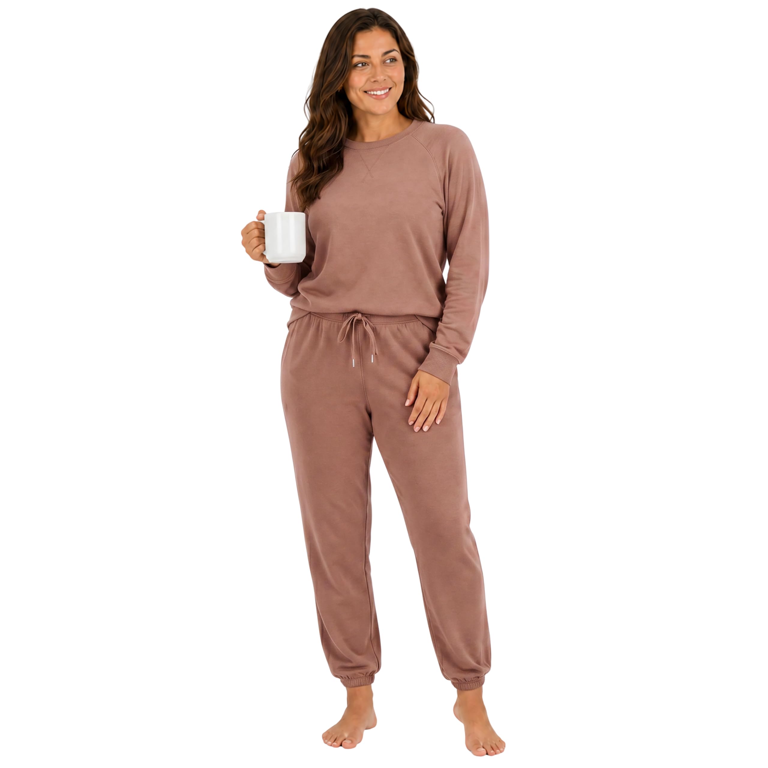 Blush by Us Angels 2 Piece Jogger Lounge Set