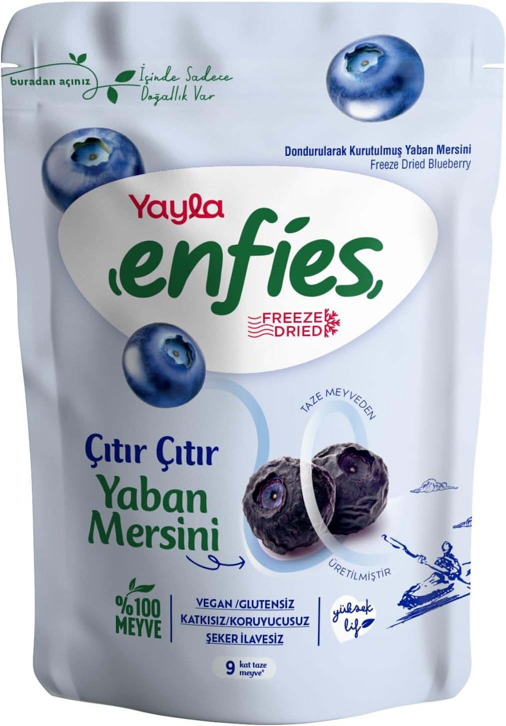 Yayla Enfies Freeze Dried Yaban Mersini