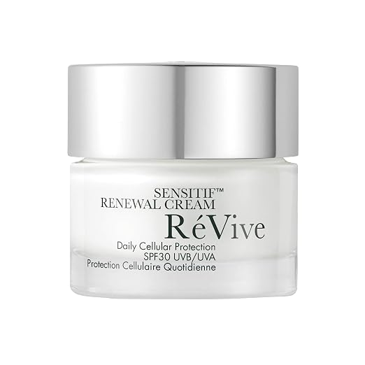 RéVive Firming Face Cream With SPF 30 - Sensitif Renewal Facial Moisturizer - Anti Aging Face Moisturizer For Sensitive Skin - Helps Improve Skin Clarity, Tone & Elasticity (50g)