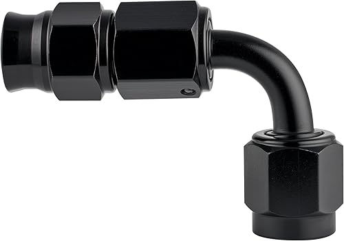 Miniatura 25 de EVIL ENERGY 8AN PTFE Racor de Manguera Extremo Recto Negro Solo para Manguera PTFE