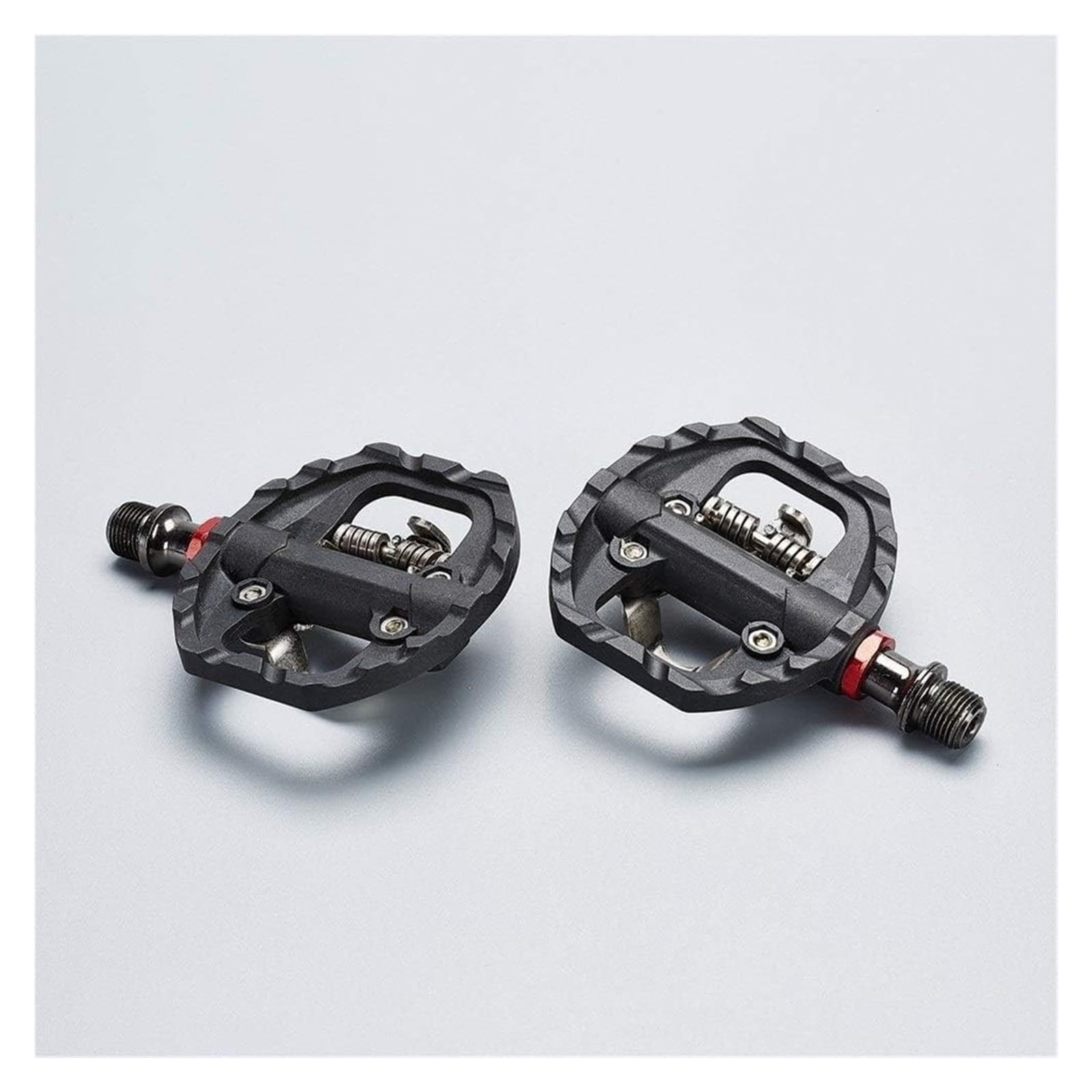 Pedales de Bicicleta, Pedal MTB, autoblocante, automático, Adaptadores Doble Plataforma con Cala para