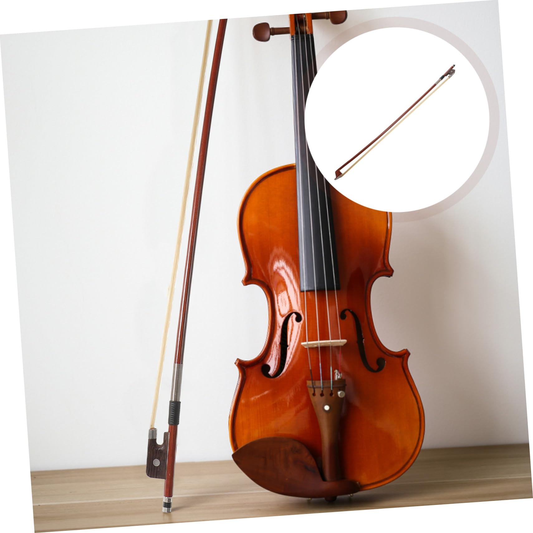 Didiseaon Archetto per Violoncello in Materiale Sintetico, Bilanciato e Confortevole, per Studenti e Principianti Aspetto Semplice e Peso Moderato
