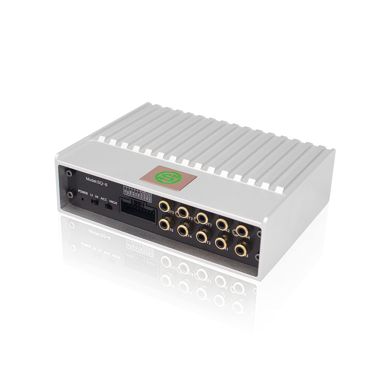 AXTON A540DSP - App-gestuurde Plug'N'Play DSP-versterker 4 x 30 W RMS en Bluetooth Audio Streaming