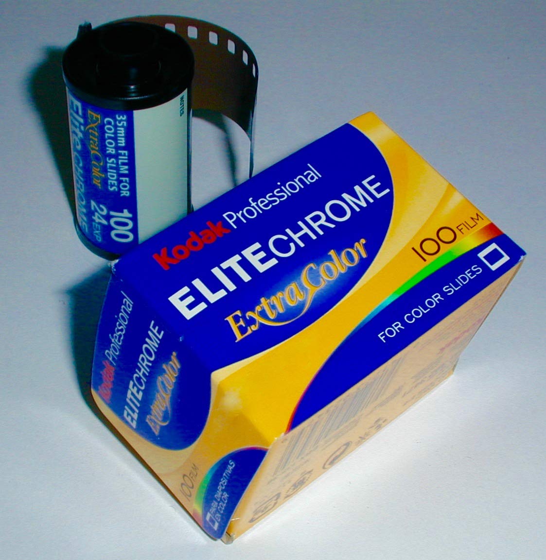 Kodak ELITE Chrome 100 Speed 24 Exposure 35mm Slide Film: Amazon