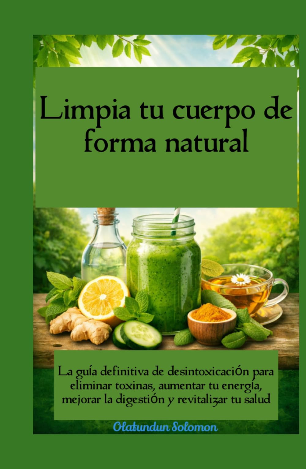 Limpia tu cuerpo de forma natural La guía definitiva de desintoxicación para eliminar toxinas, aumentar tu energía, mejorar la digestión y revitalizar tu salud