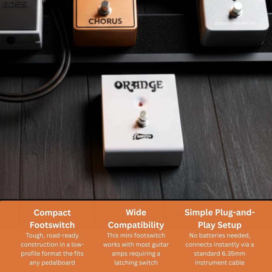 Amazon.co.jp: ORANGE オレンジ ラッチ式フットスイッチ FS1 : 産業