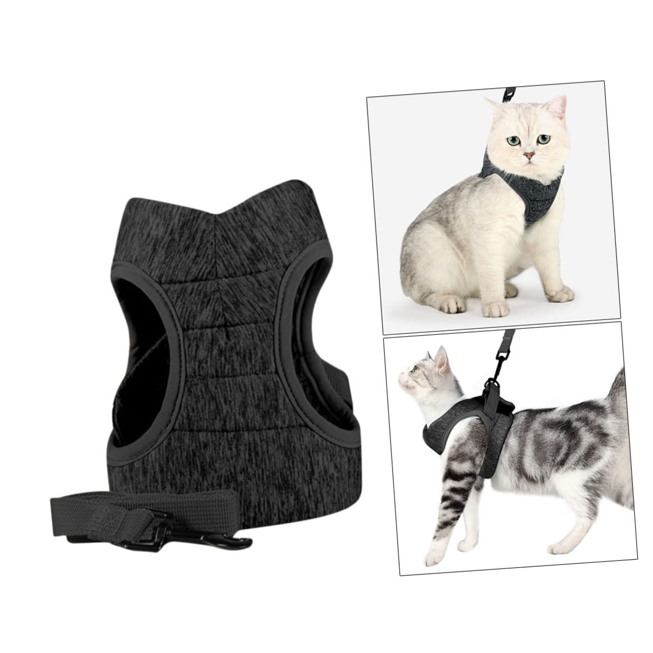 FOMIYES 3 Correas De para Mascotas Transpirables Y Ligeras De Seguridad Duraderas Chaleco De Moda para Gatos.