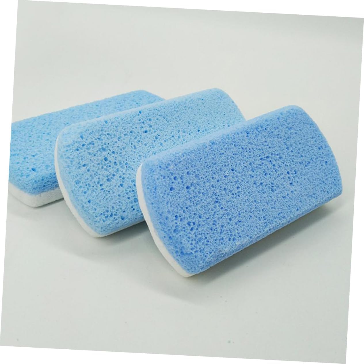 NOLITOY 8pcs Double Sided Pumice Stone Foot Exfoliator Callus Remover Pedicure Tools